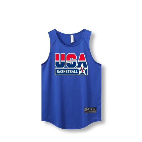 Loose Men Running Vest 2022 Outdoor street basketball Gym Sleeveless Letter Print Shirt Quick Dry Fitness Bodybuilding Tank Tops