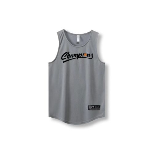 Loose Men Running Vest 2022 Outdoor street basketball Gym Sleeveless Letter Print Shirt Quick Dry Fitness Bodybuilding Tank Tops