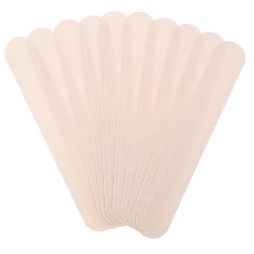 20pcs/Pack Hat Sweat Liner Cloth Skin Friendly Absorbent Sweat Pad Self-Adhesive Sizing Tape Hat Anti-Dirty Pads For Golf Baseball Tennis Cap Black &
