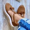 Women's Vulcanized Shoes 2023 Summer Ladies Increased Shoes Lace up